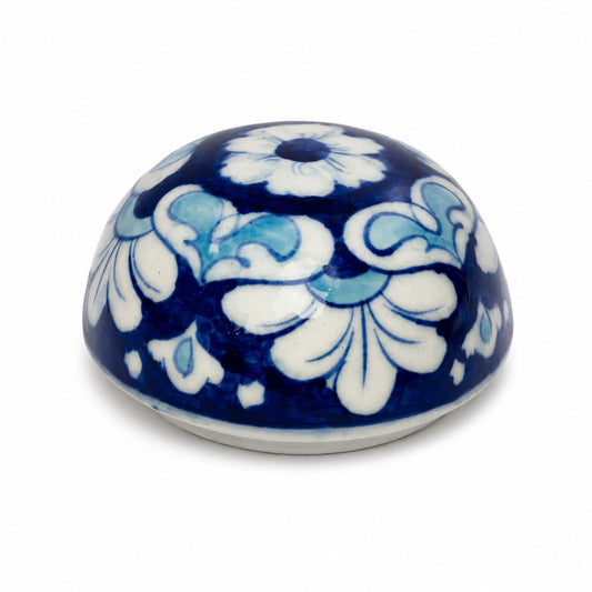 Ceramic Blue Pottery Hand Made Paper weight