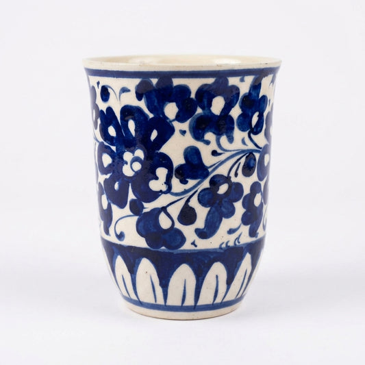 Ceramic Blue Pottery Glass