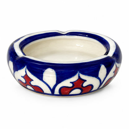 Ceramic Blue Pottery Hand Made Beautiful Ash tray