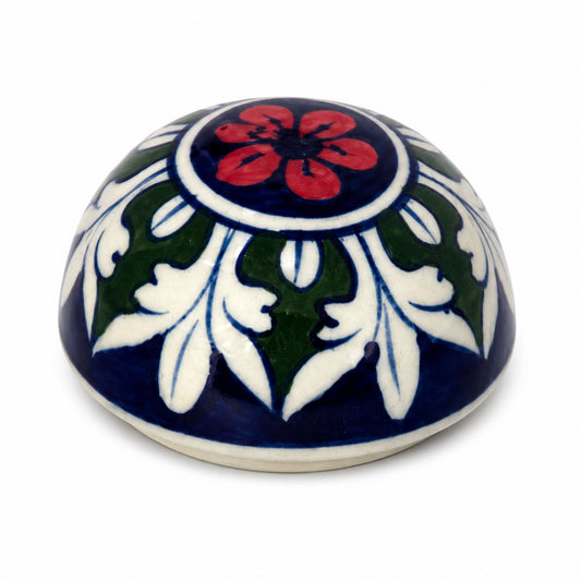 Ceramic Blue Pottery Hand Made Paper weight