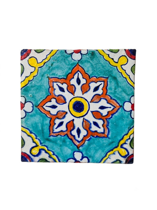 Ceramic Blue Pottery Hand Made Tile