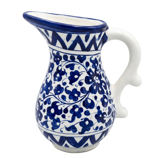 Ceramic Blue Pottery Only Jug