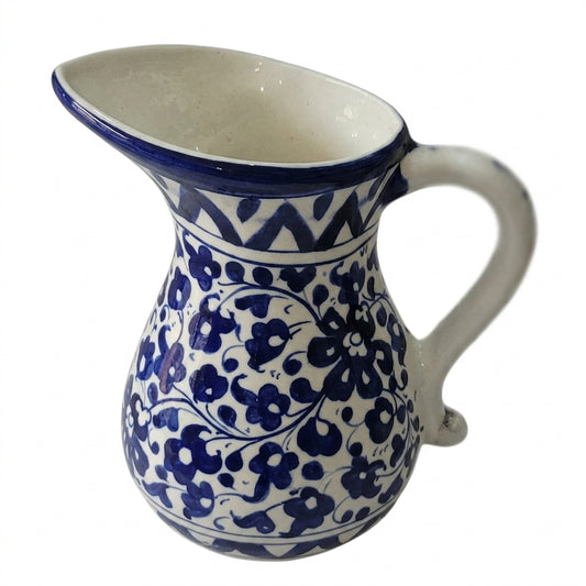 Ceramic Blue Pottery Only Jug