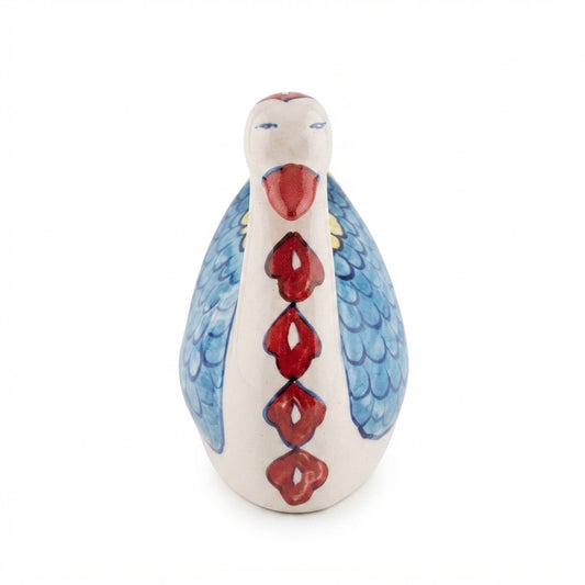 Ceramic Blue Pottery Table Decor Duck