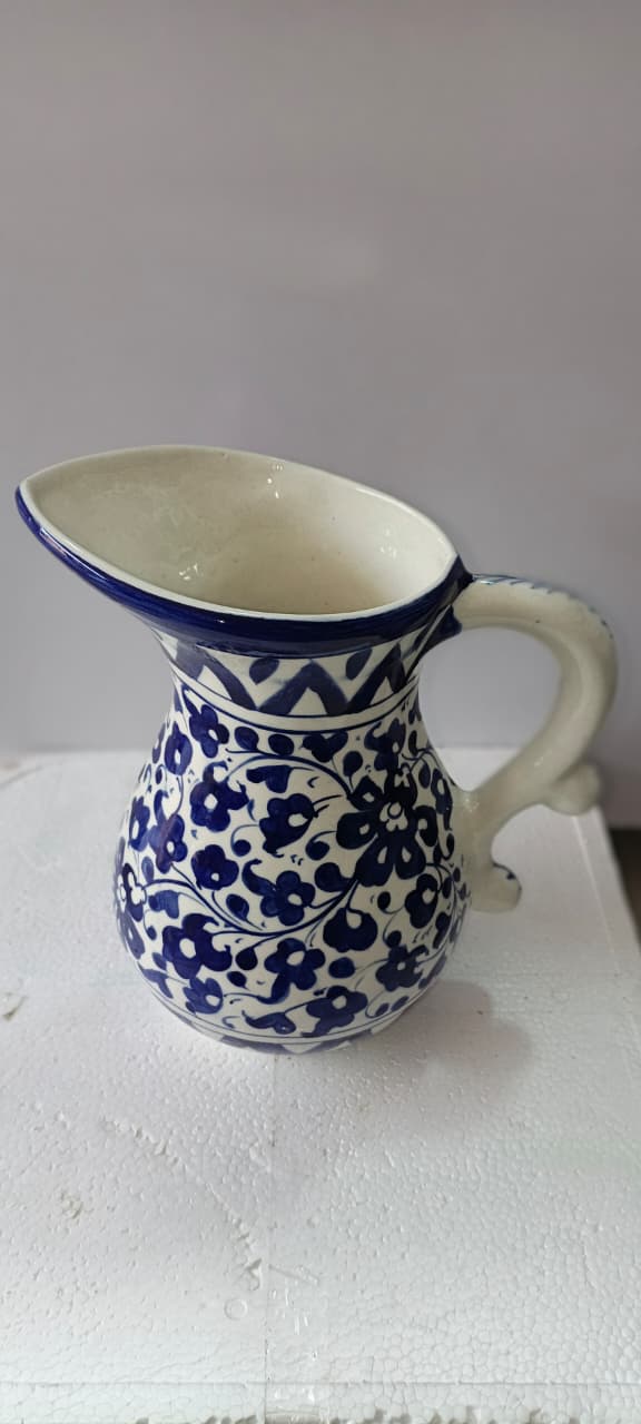 Ceramic Blue Pottery Only Jug