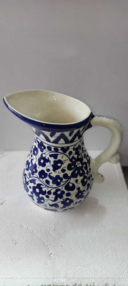 Ceramic Blue Pottery Only Jug