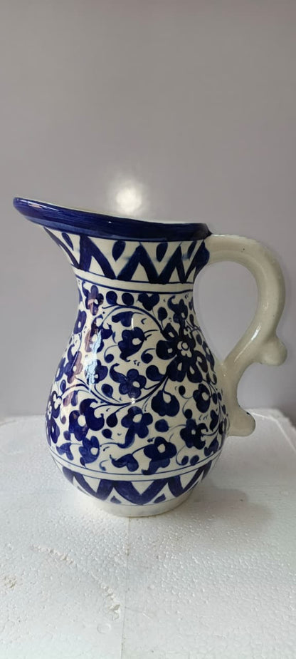 Ceramic Blue Pottery Only Jug