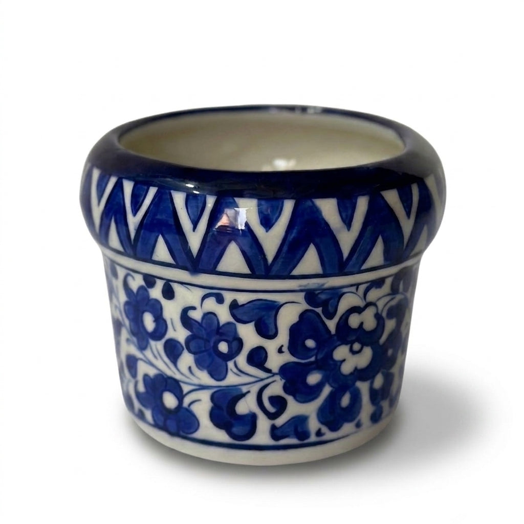 Ceramic Blue Pottery Pot Vase
