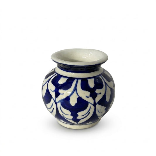 Ceramic Blue Pottery small Pot