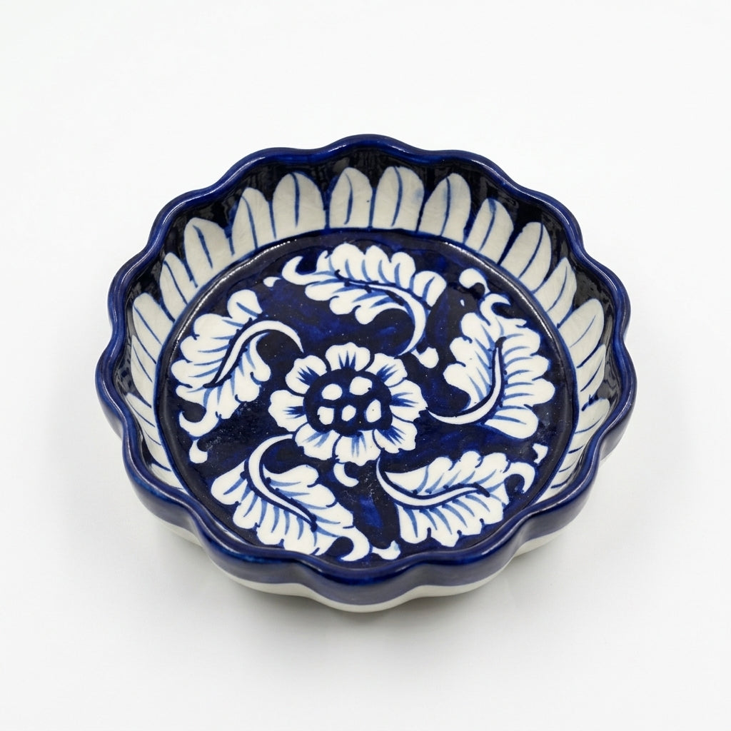 Ceramic apple dish small