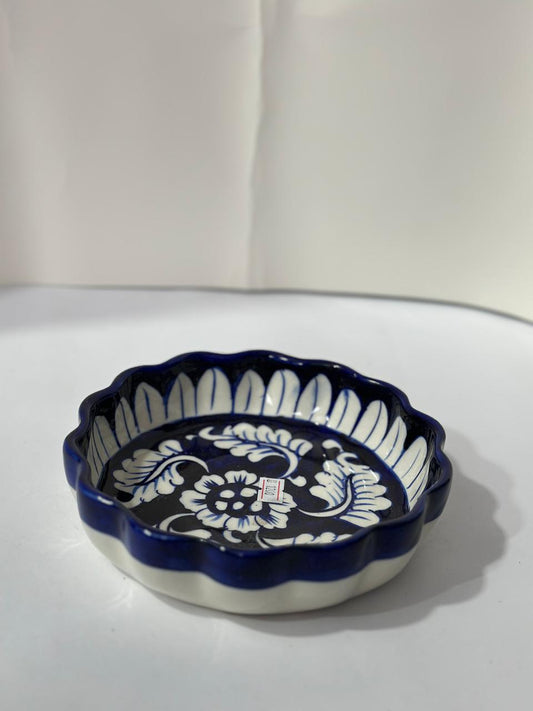 Ceramic apple dish small